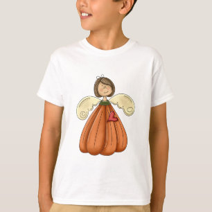 Camiseta ángel de calabaza de brunette