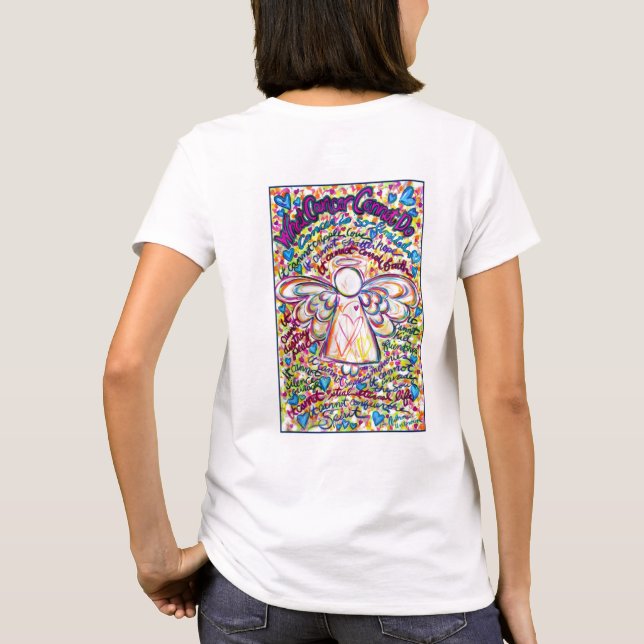 Camiseta Ángel de Cáncer de Primavera (Reverso)