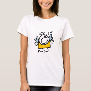 Camiseta Ángel de canto gracioso