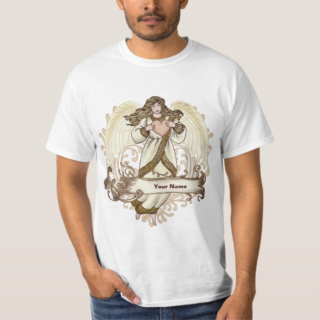 Camiseta Ángel de Corazón de Oro  (Anverso)