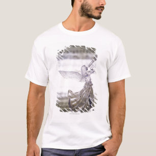 Camiseta Ángel de cristal que juega la trompeta y la image