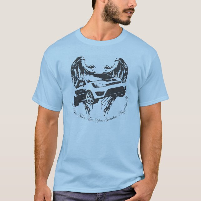 Camiseta Ángel de guarda del coche (Anverso)