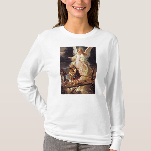 Camiseta Ángel de guarda del vintage (Anverso)
