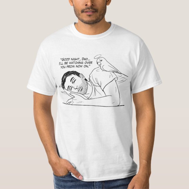 Camiseta Ángel de guarda para el papá (Anverso)