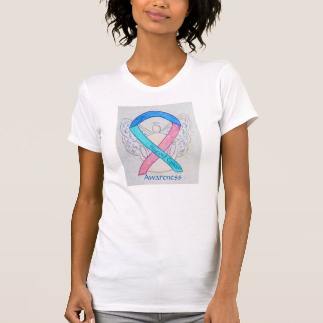 Camiseta Ángel de la Cáncer de Tiroides (Anverso)