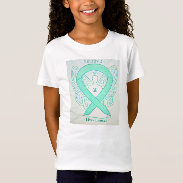Camiseta Ángel de la Caza de Conciencia sobre el C (Anverso)