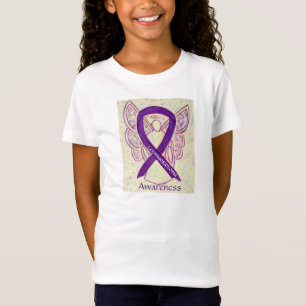 Camiseta Ángel de la Cinta de Concientización sobr