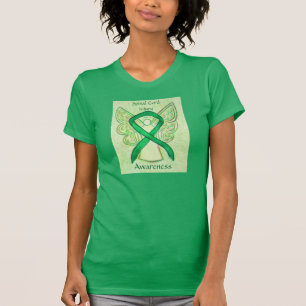 Camiseta Ángel de la cinta de la columna vertebral