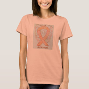 Camiseta ángel de la cinta de sensibilización cont