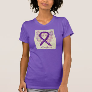 Camiseta Ángel de la Cinta de Sensibilización sobr
