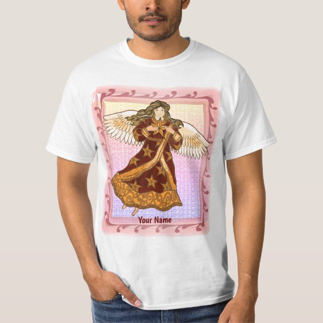 Camiseta Ángel de la Estrella de Navidad (Anverso)