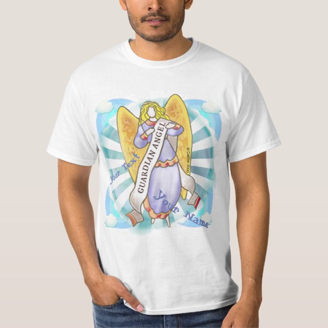 Camiseta Ángel de la Guarda Cristiano (Anverso)