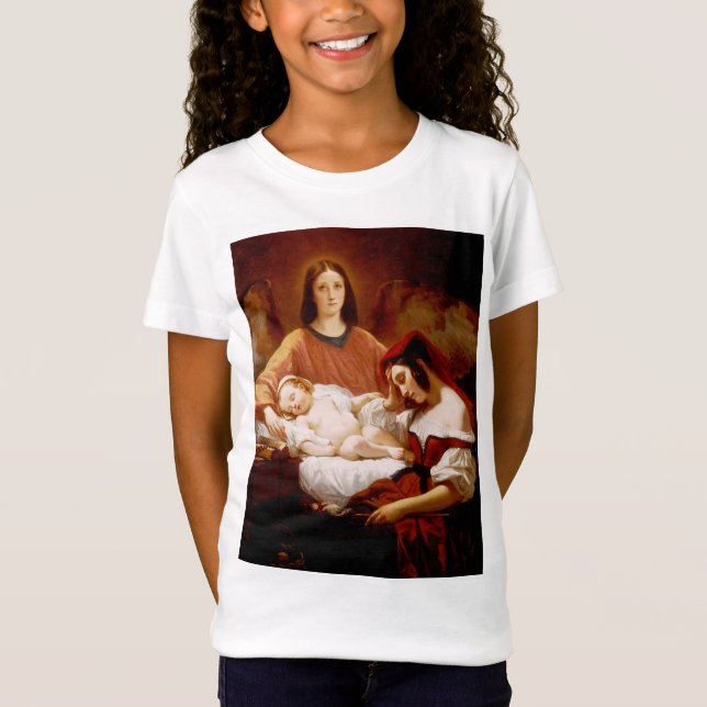 Camiseta Ángel de la Guarda de Henri Decaisne (Anverso)