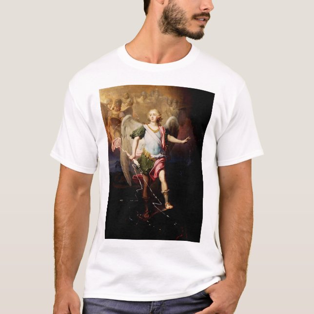 Camiseta Ángel de la guarda por Vladimir Borovikovsky (Anverso)