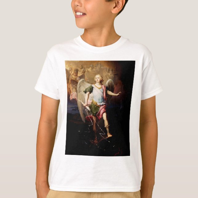 Camiseta Ángel de la guarda por Vladimir Borovikovsky (Anverso)