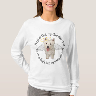Camiseta Ángel de la guarda Westie