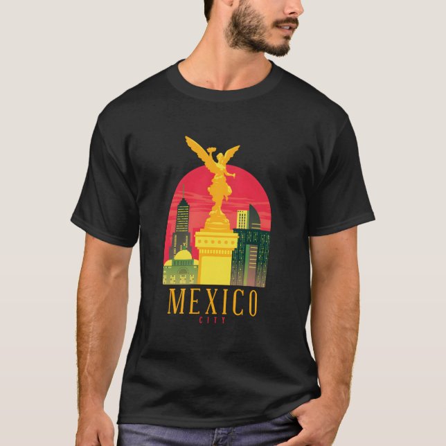 Camiseta Ángel De La Independencia De México (Anverso)