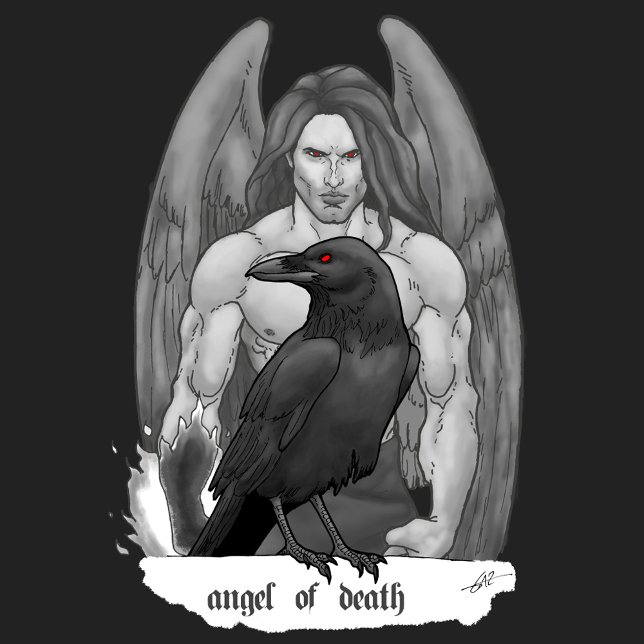 Camiseta Ángel de la muerte (Subido por el creador)