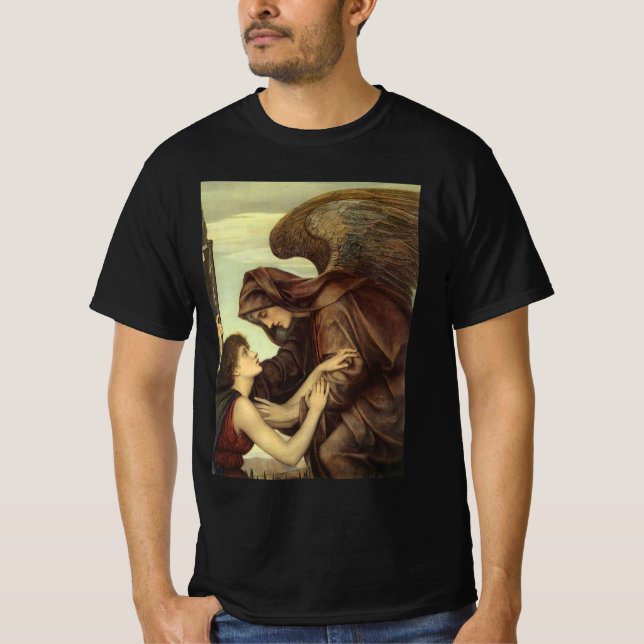 Camiseta Ángel de la muerte por Evelyn De Morgan (Anverso)