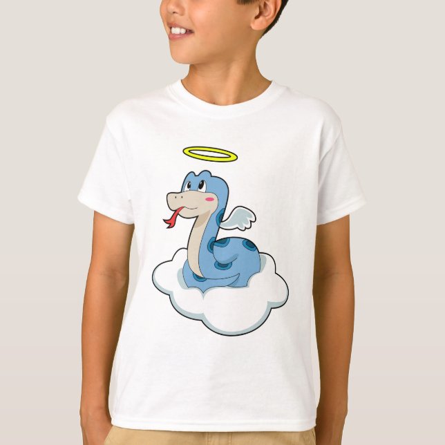 Camiseta Ángel de la nube de serpientes (Anverso)