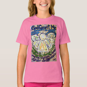 Camiseta Ángel de la oración de la serenidad (Dobl