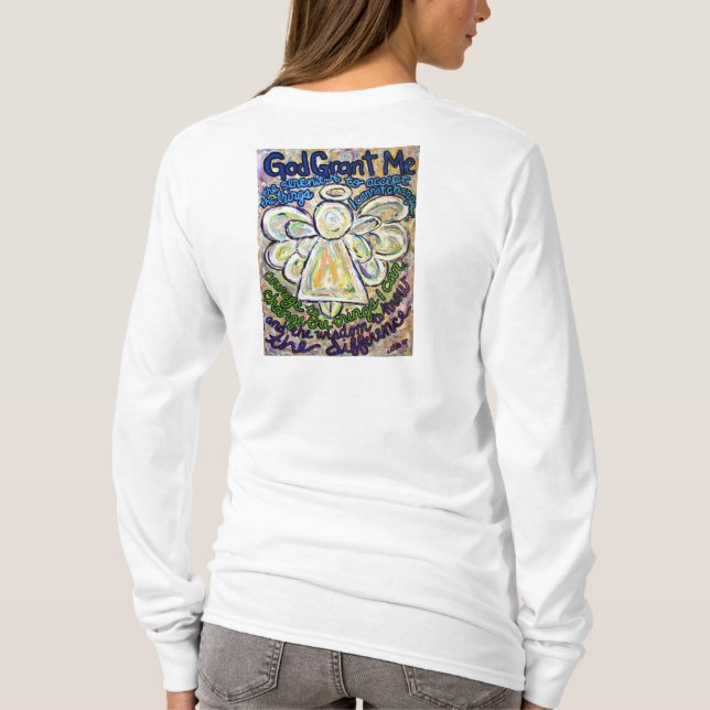 Camiseta Ángel de la Oración de Serenity (Atrás) (Reverso)