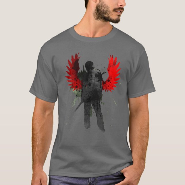 Camiseta Ángel de la roca (Anverso)