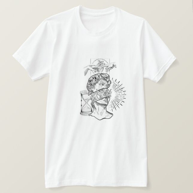 Camiseta Ángel de la Sabiduría - Gráfico Espiritua (Anverso del diseño)