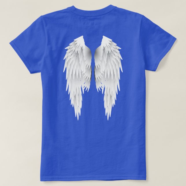 Camiseta Ángel de la tierra (Reverso del diseño)