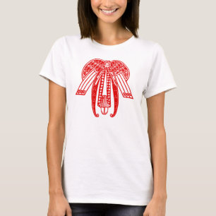 Camiseta Ángel de Navidad Art Deco