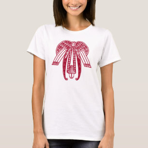 Camiseta Ángel de Navidad Art Deco