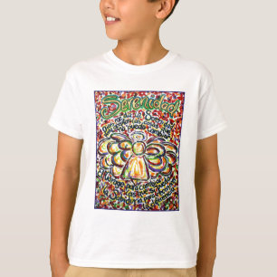 Camiseta Ángel de oración de la serenidad (texto en español