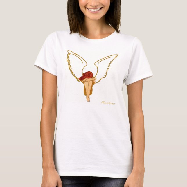 Camiseta Ángel de oro (Anverso)