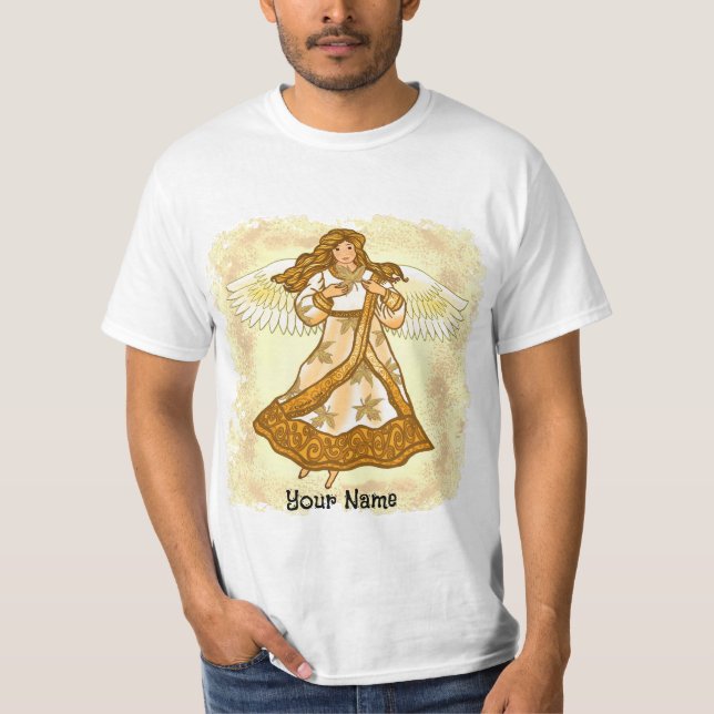 Camiseta Ángel de Otoño (Anverso)
