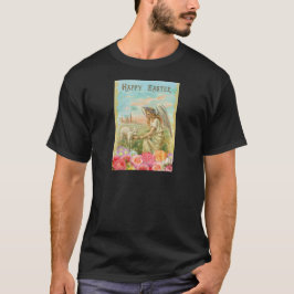 Camiseta ángel de Pascua feliz