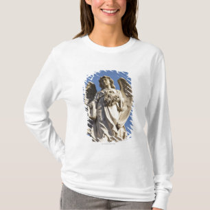 Camiseta Ángel de piedra que mira abajo de la estatua en