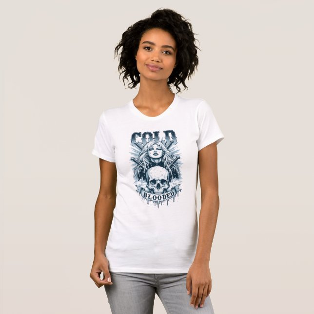 Camiseta Ángel de Sangre Fría  (Anverso completo)