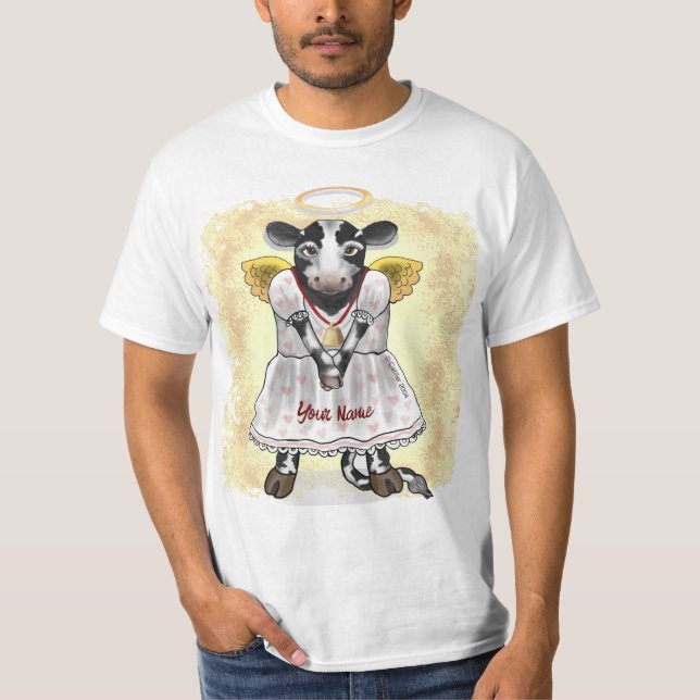 Camiseta Ángel de vaca sagrada (Anverso)