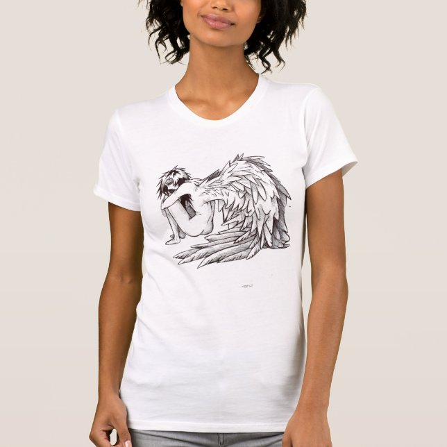 Camiseta Ángel del animado (Anverso)
