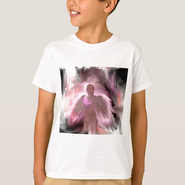 Camiseta Ángel del cáncer de mama (Anverso)