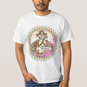 Camiseta Ángel del corazón del oro