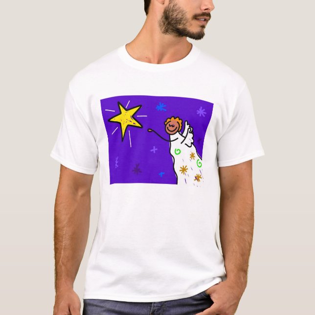 Camiseta Ángel del navidad (Anverso)
