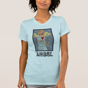 Camiseta ¡ÁNGEL del VALOR - atrévase a ser usted! camise