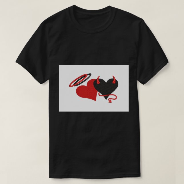 Camiseta Angel & Devil (Diseño del anverso)