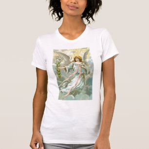 Camiseta Ángel en azul