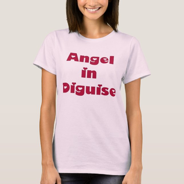 Camiseta Ángel en disfraz (Anverso)