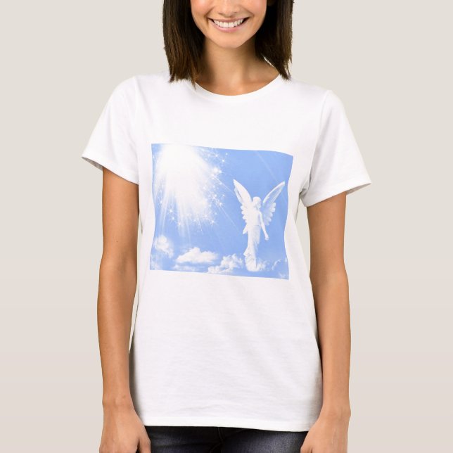 Camiseta Ángel en las nubes (Anverso)