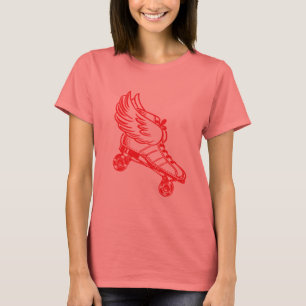 Camiseta ángel en las ruedas