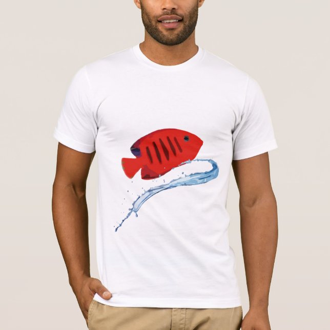 Camiseta Ángel estilizado de la llama (Anverso)