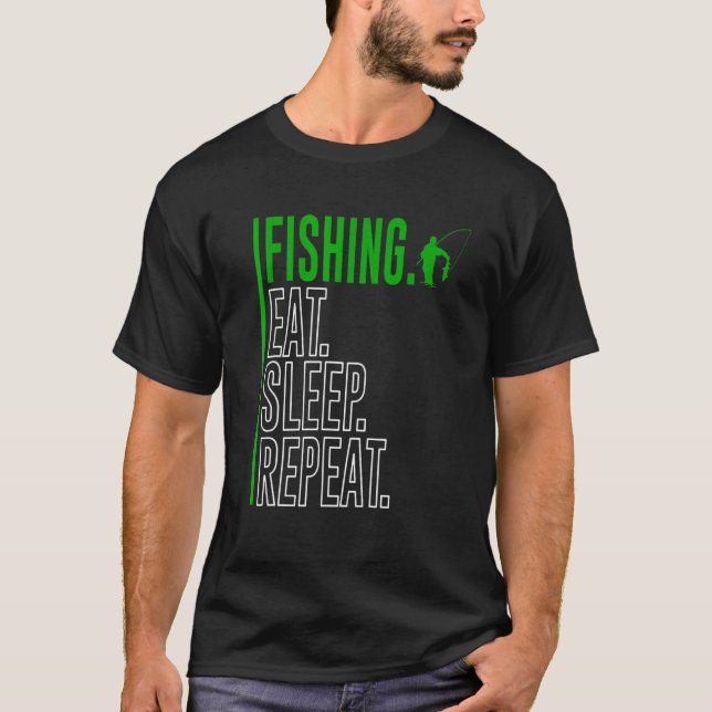 Camiseta Angel Fischer Fishing Saying (Anverso)